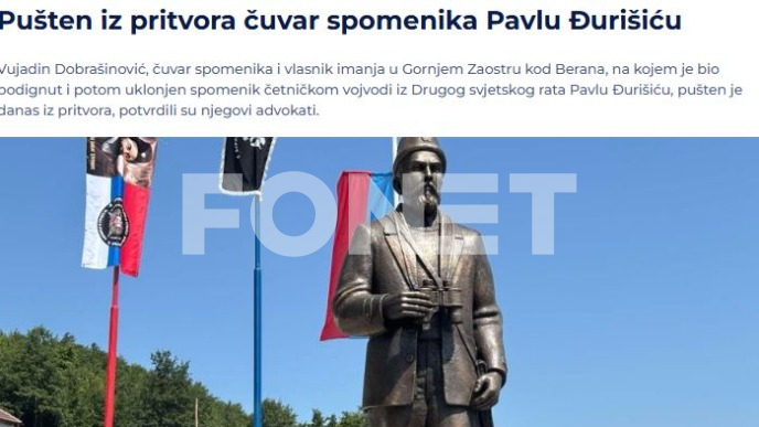 Slučaj spomenika četničkom vojvodi